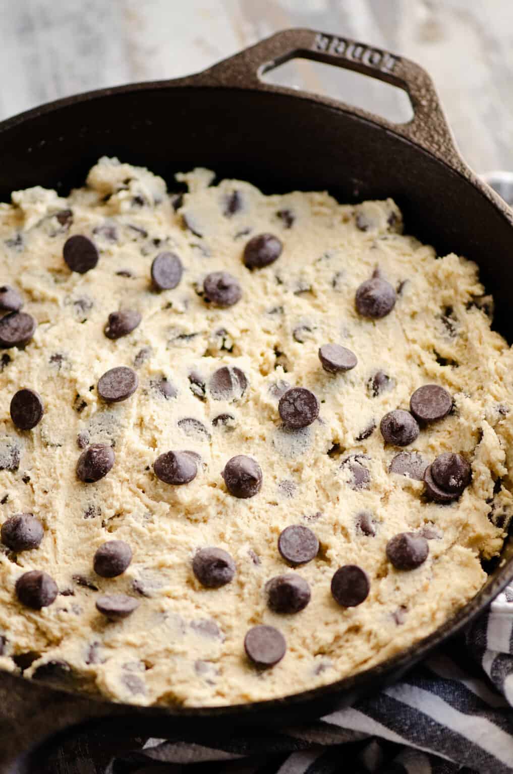 Cast Iron Skillet Cookie