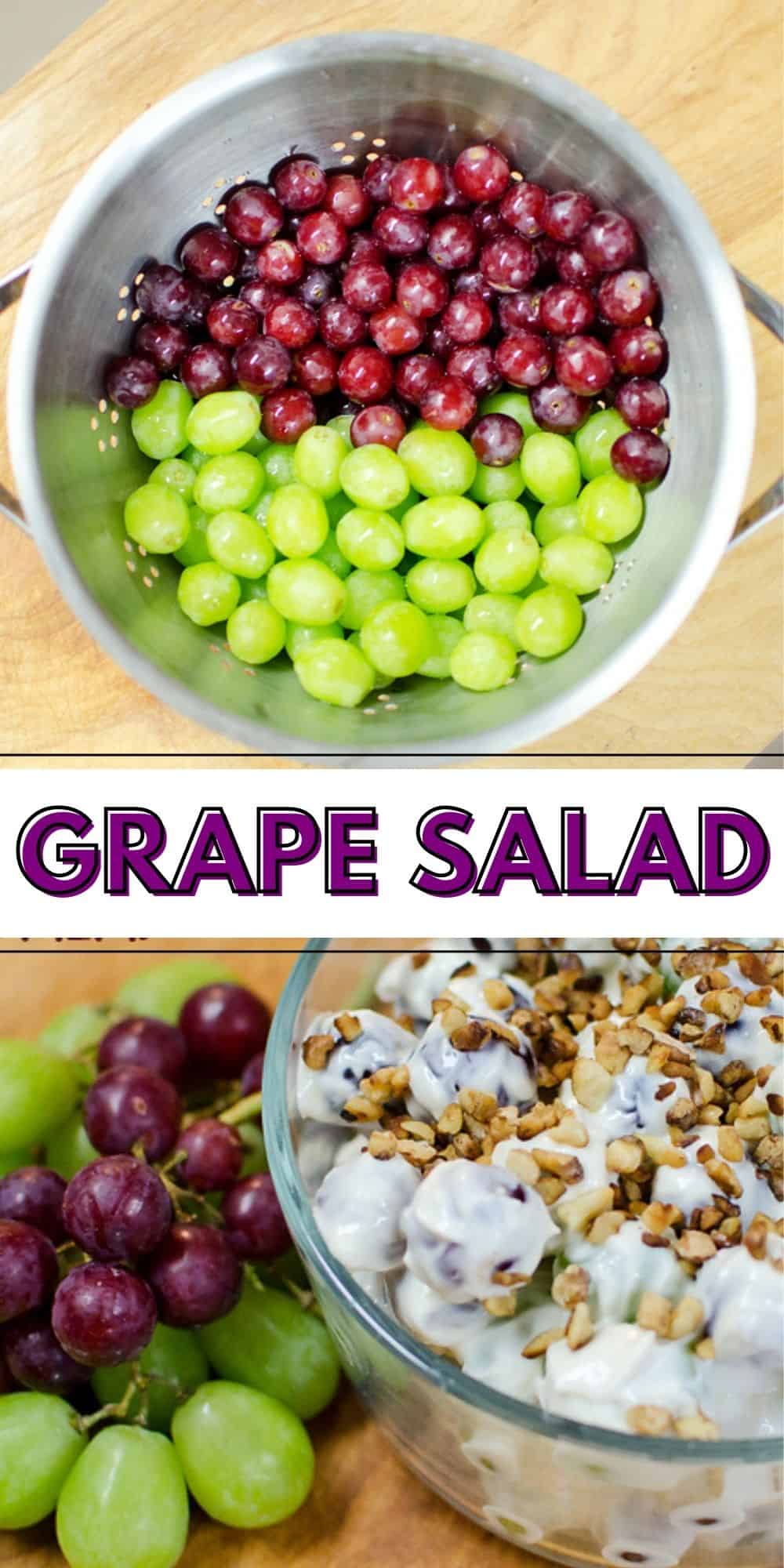 Creamy Grape Salad - Lightened Up!