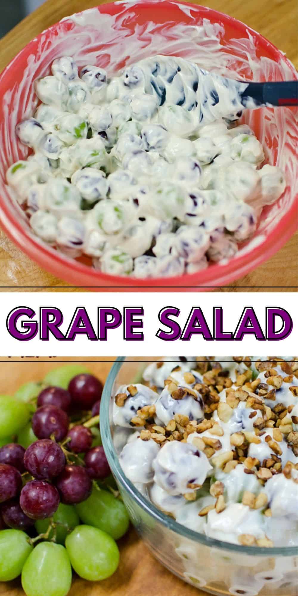 Creamy Grape Salad - Lightened Up!