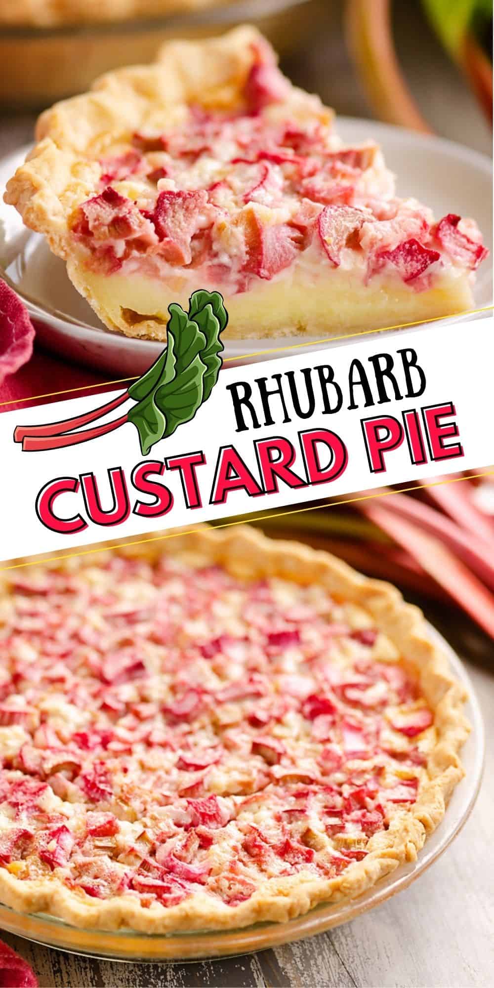 Rhubarb Custard Pie 0998