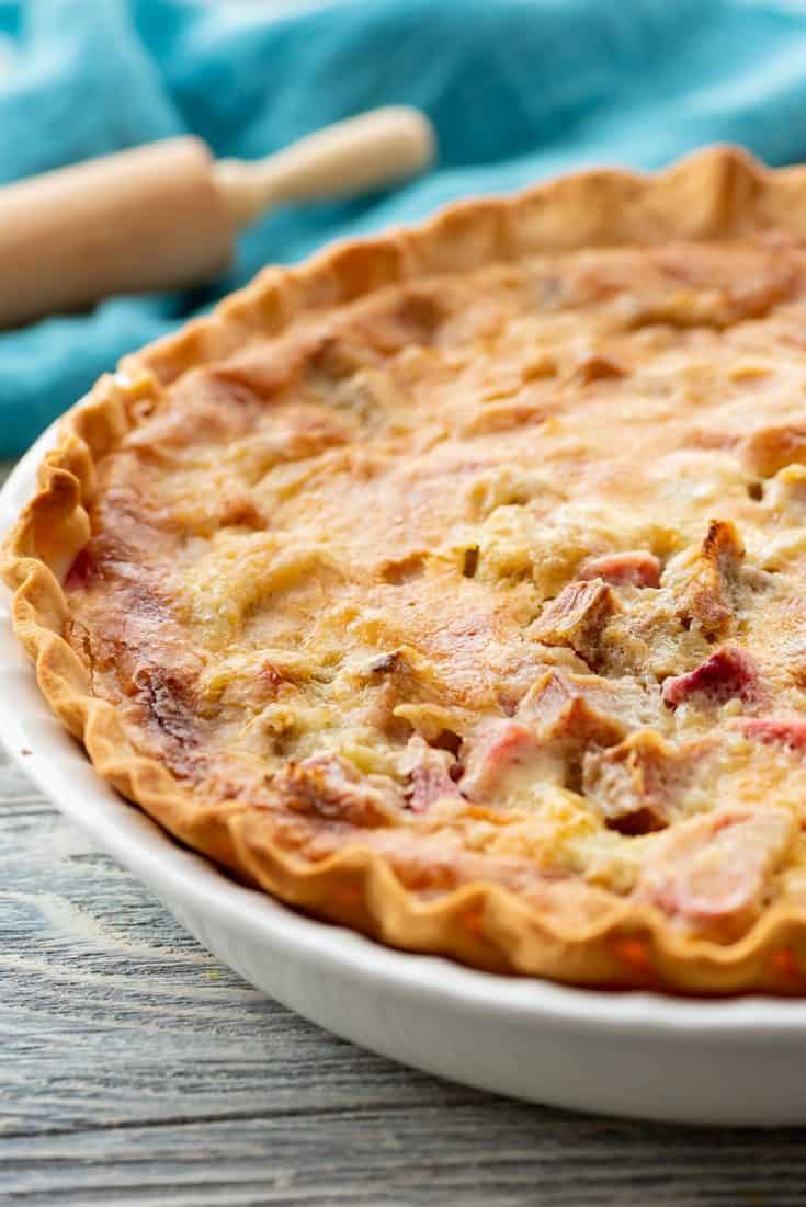 Rhubarb Custard Pie 7995