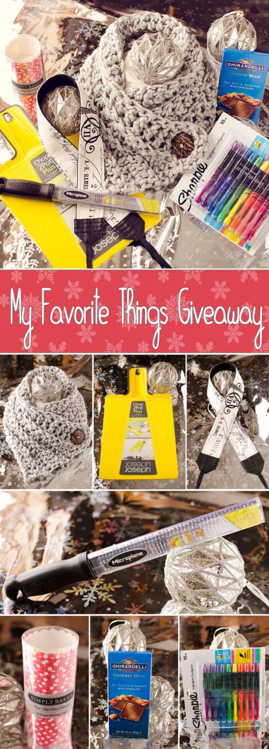 Favorite Things Holiday Giveaway!