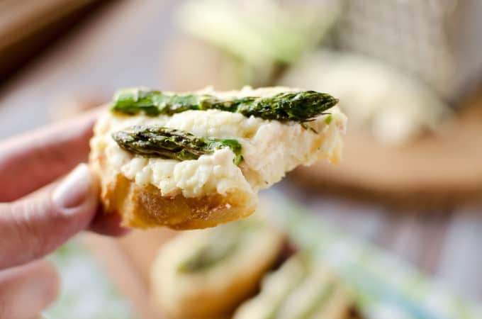 Cheesy Smoked Salmon & Asparagus Crostini ~ Page 2 of 2