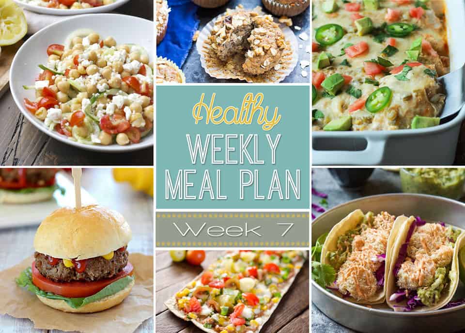 Healthy Meal Plan Week #7