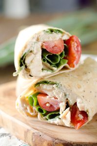 Light Chipotle Ranch Chicken Wrap