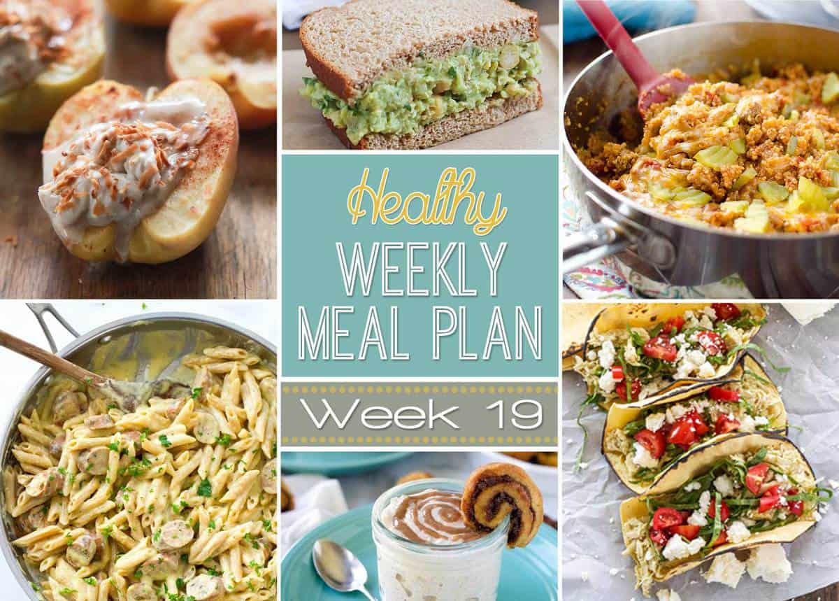 Healthy Weekly Meal Plan #19 - With Salt and Wit