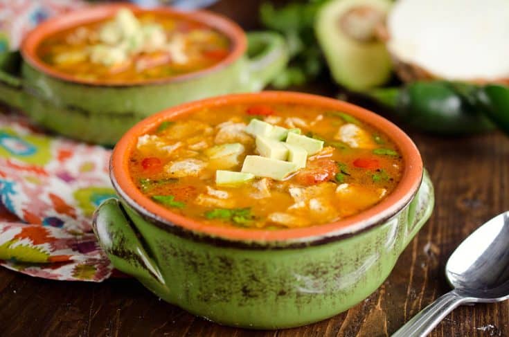 Light Taco Soup - Healthy & Easy Dinner