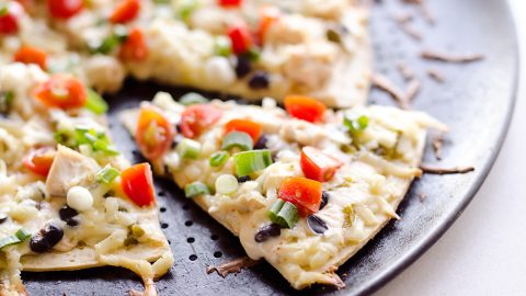 Light Spicy Southwest Chicken Pizza Easy 20 Minute Recipe