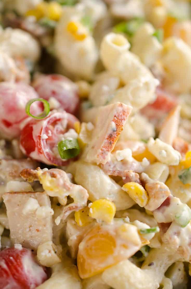 Creamy Turkey Cobb Pasta Salad 4182