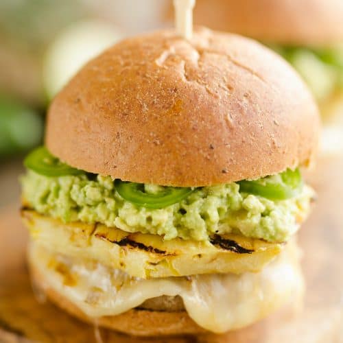 Grilled Pineapple And Guacamole Turkey Burgers 20 Minute Recipe