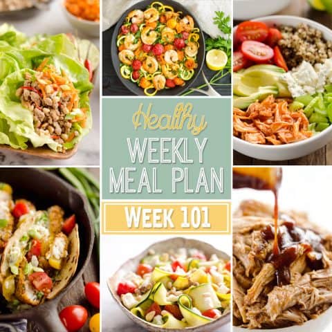 Weekly Meal Plan Archives ~ The Creative Bite