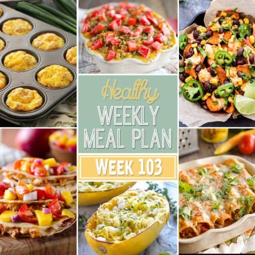 Weekly Meal Plan Archives ~ The Creative Bite