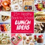 25+ Healthy Back To School Lunch Ideas