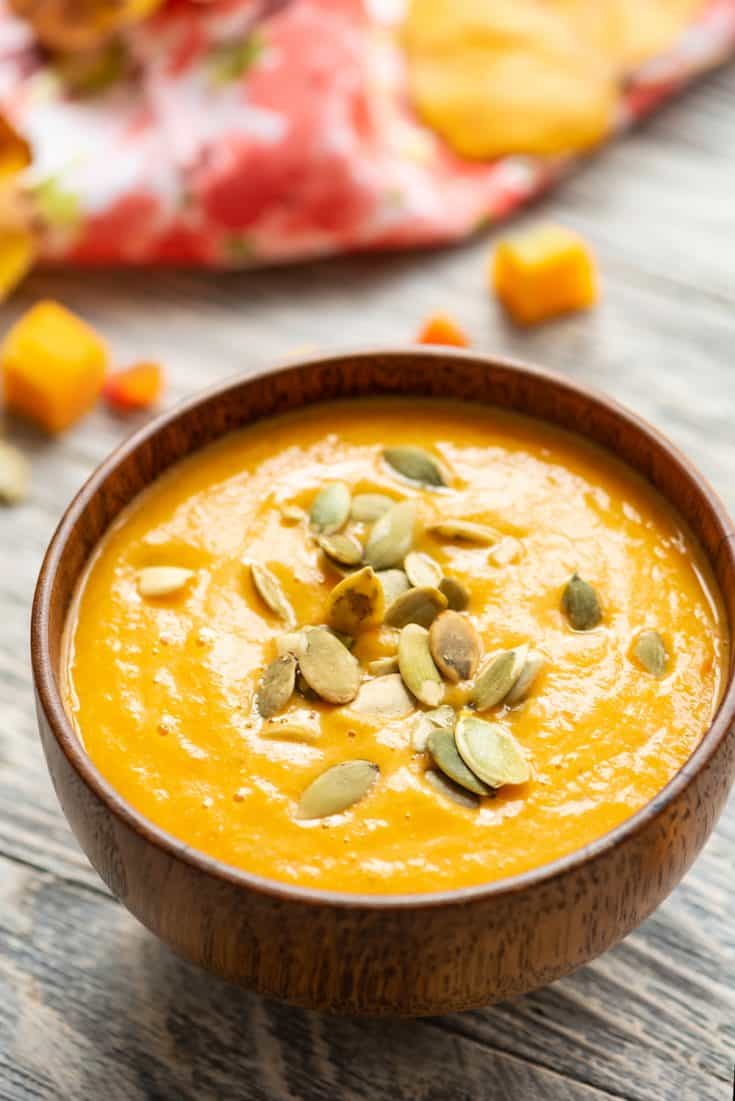 Pressure Cooker Creamy Butternut Squash Soup Instant Pot