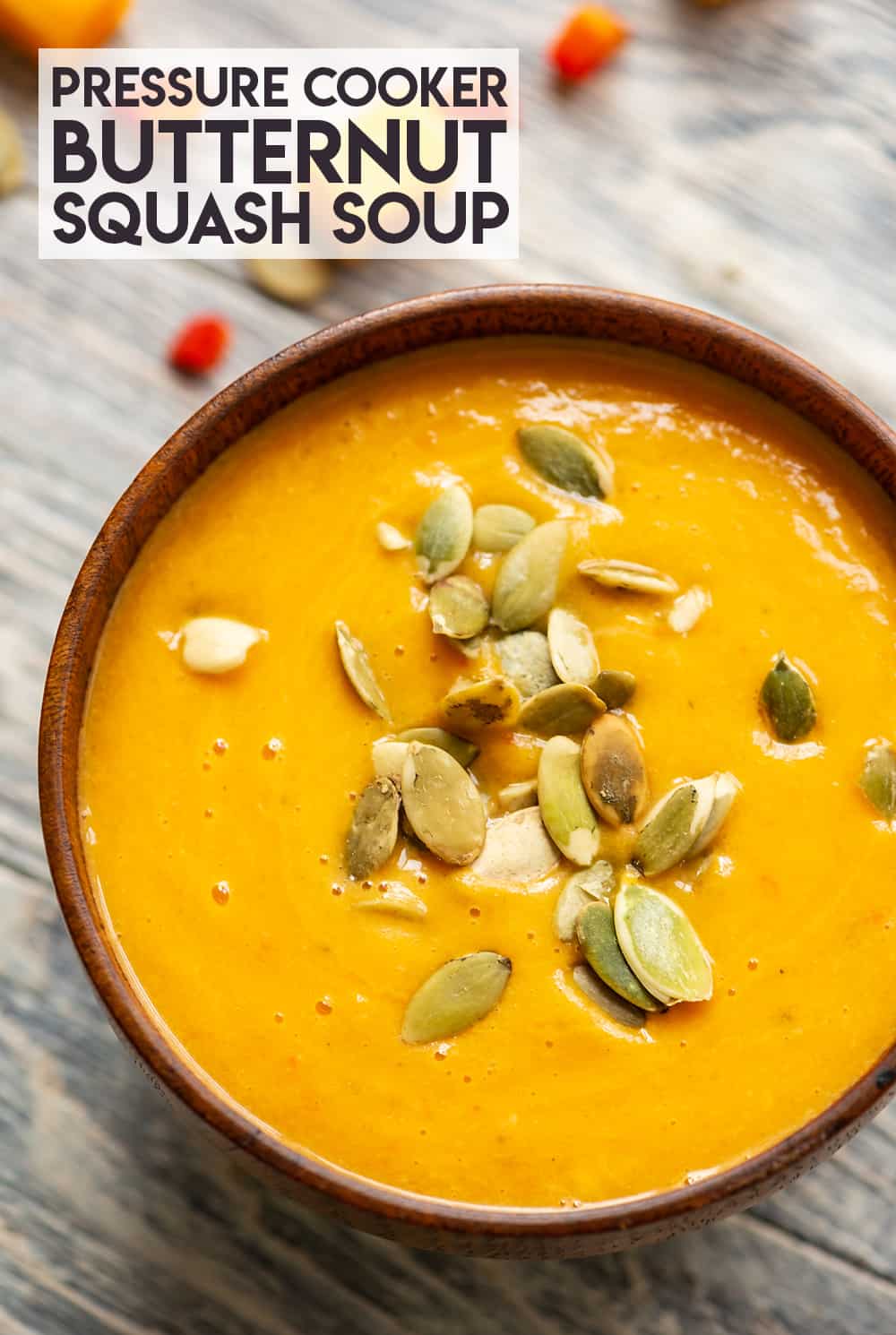 Pressure Cooker Creamy Butternut Squash Soup Instant Pot 7274