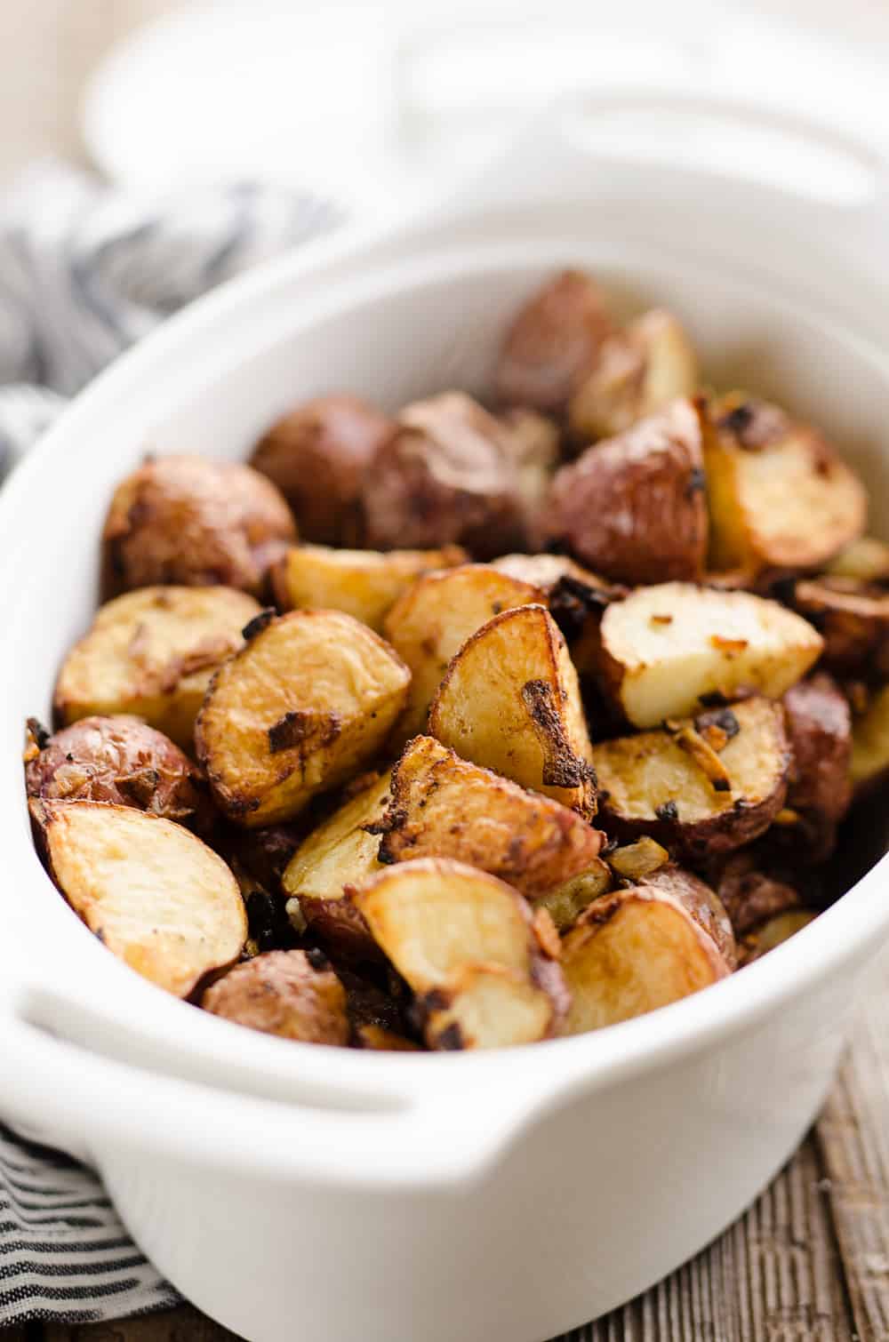 Airfryer Crispy Roasted Onion Potatoes