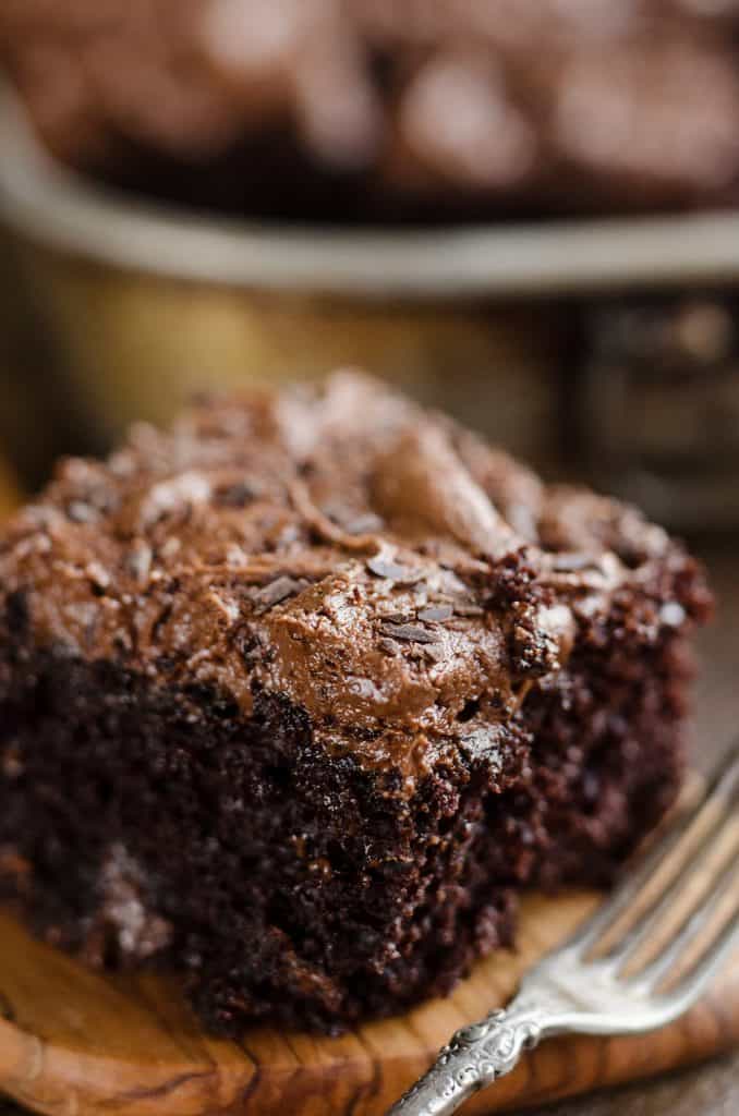 Triple Chocolate Cake Homemade Dessert Recipe 