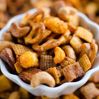 Honey Sriracha Snack Mix