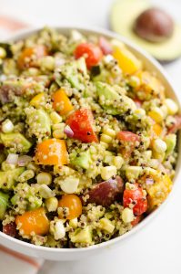 Southwest Vegetable Quinoa Salad - Easy Healthy Recipe