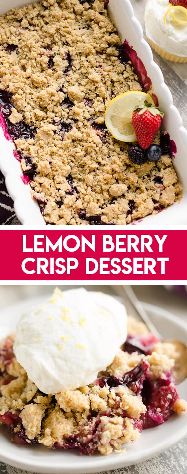 Lemon Berry Crisp