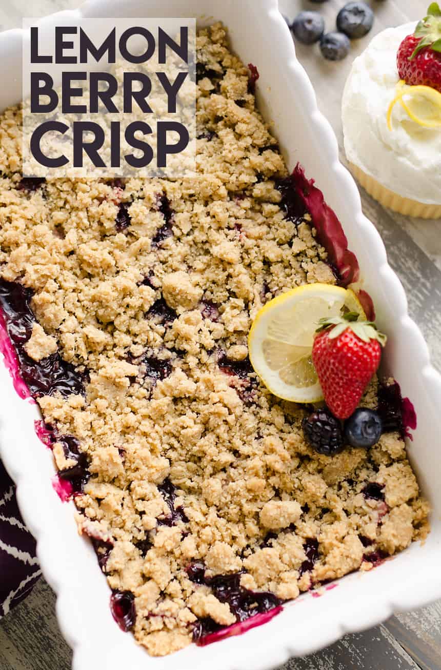 Lemon Berry Crisp