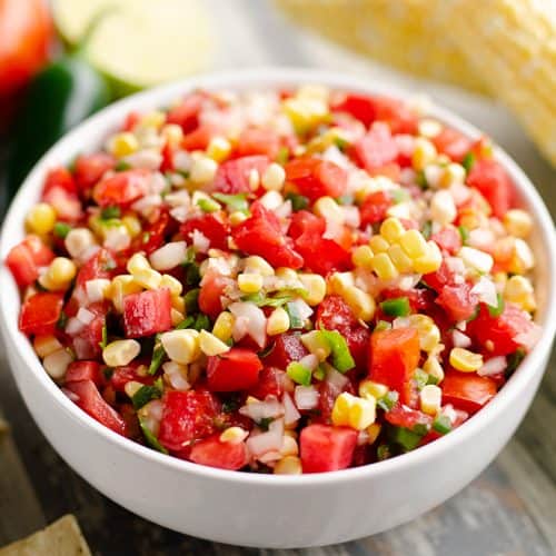 Garden Fresh Sweet Corn Salsa