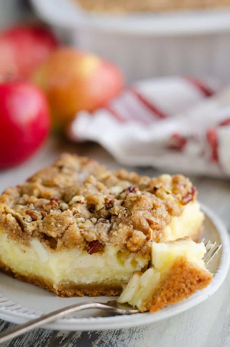 Apple Pecan Custard Dessert