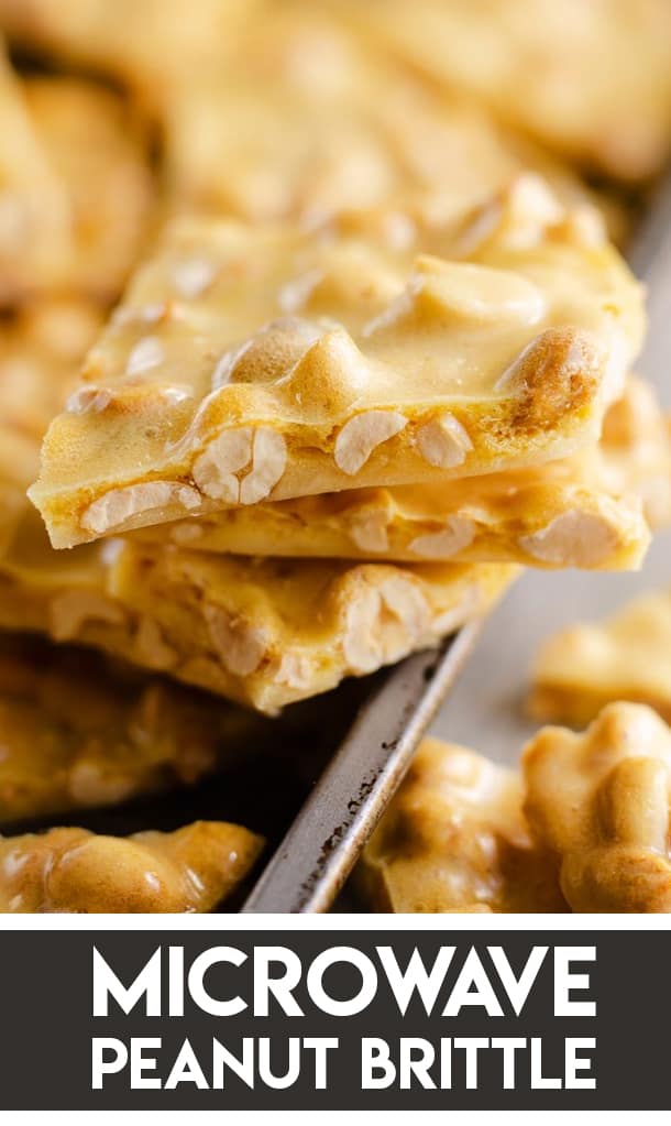 Microwave Peanut Brittle - Easy 15 Minute Candy Recipe