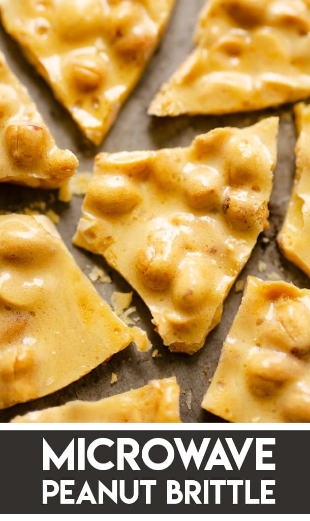 Microwave Peanut Brittle - Easy 15 Minute Candy Recipe