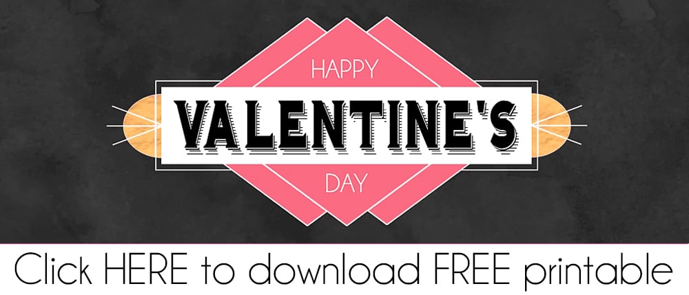 Valentine's Day M&M Treat Bag Toppers with FREE Printable - Infarrantly  Creative