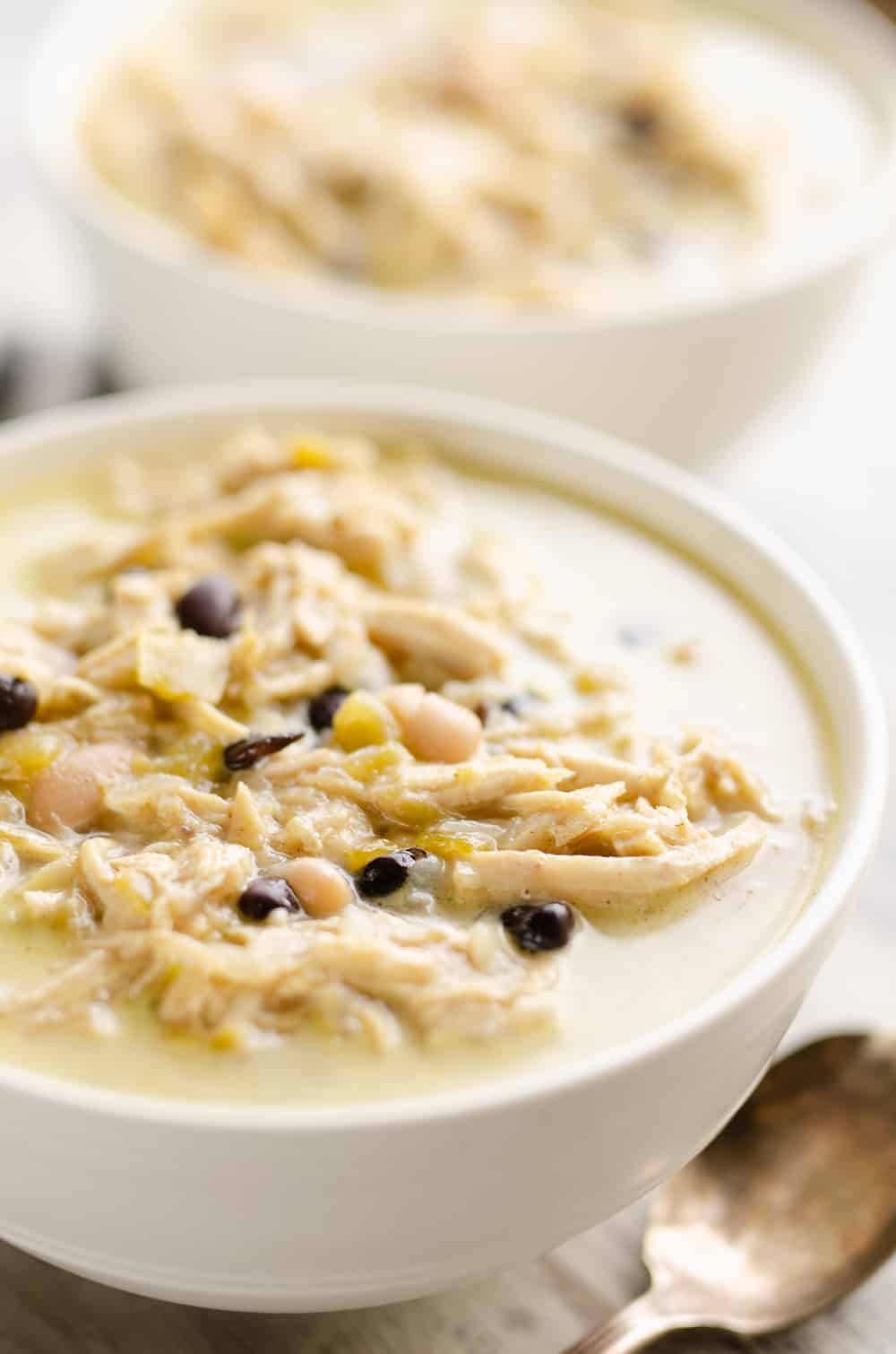 White chicken chili instant pot online healthy