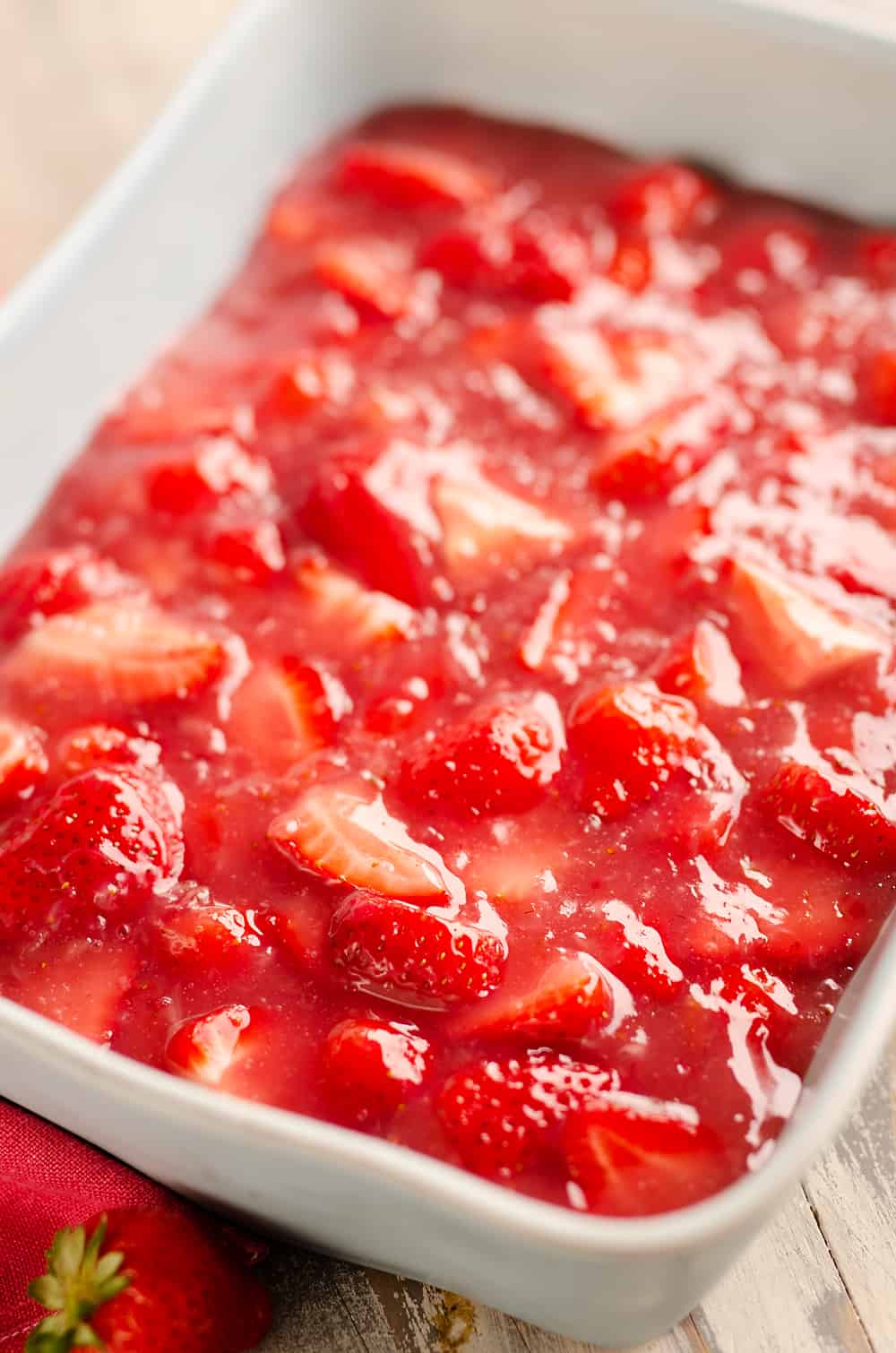 Fresh Strawberry Pie Bars