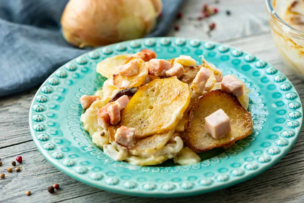 Scalloped Potatoes and Ham –