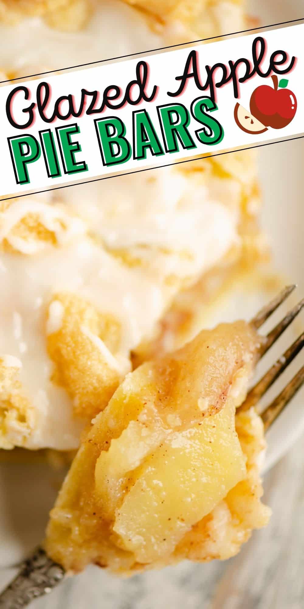 Glazed Apple Pie Bars