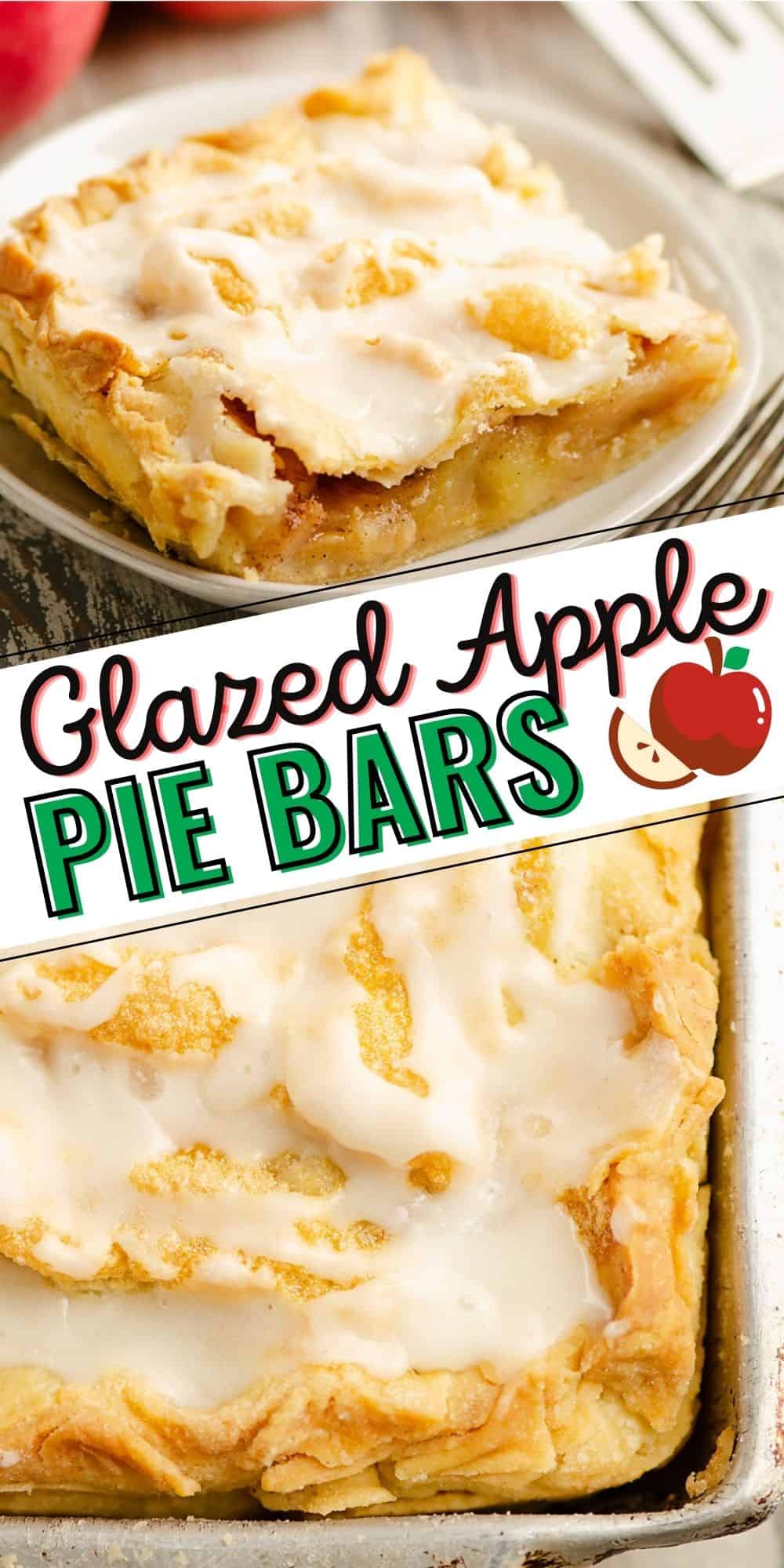 Glazed Apple Pie Bars