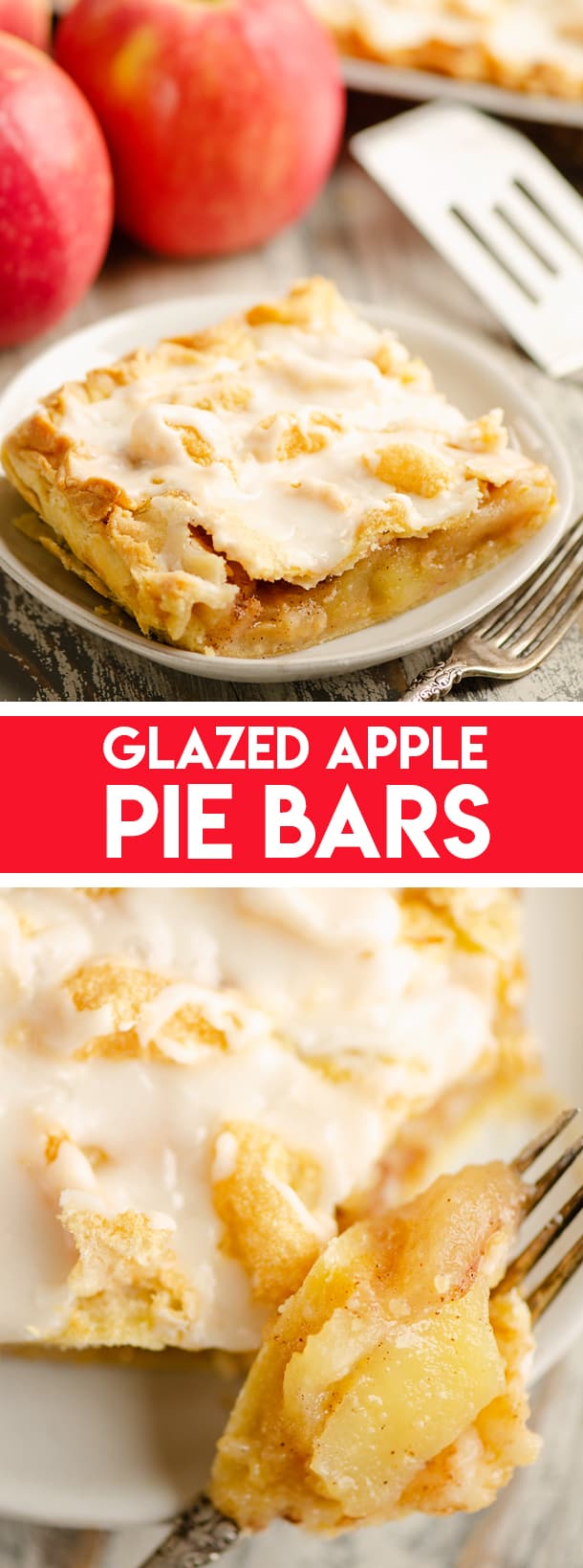 Glazed Apple Pie Bars