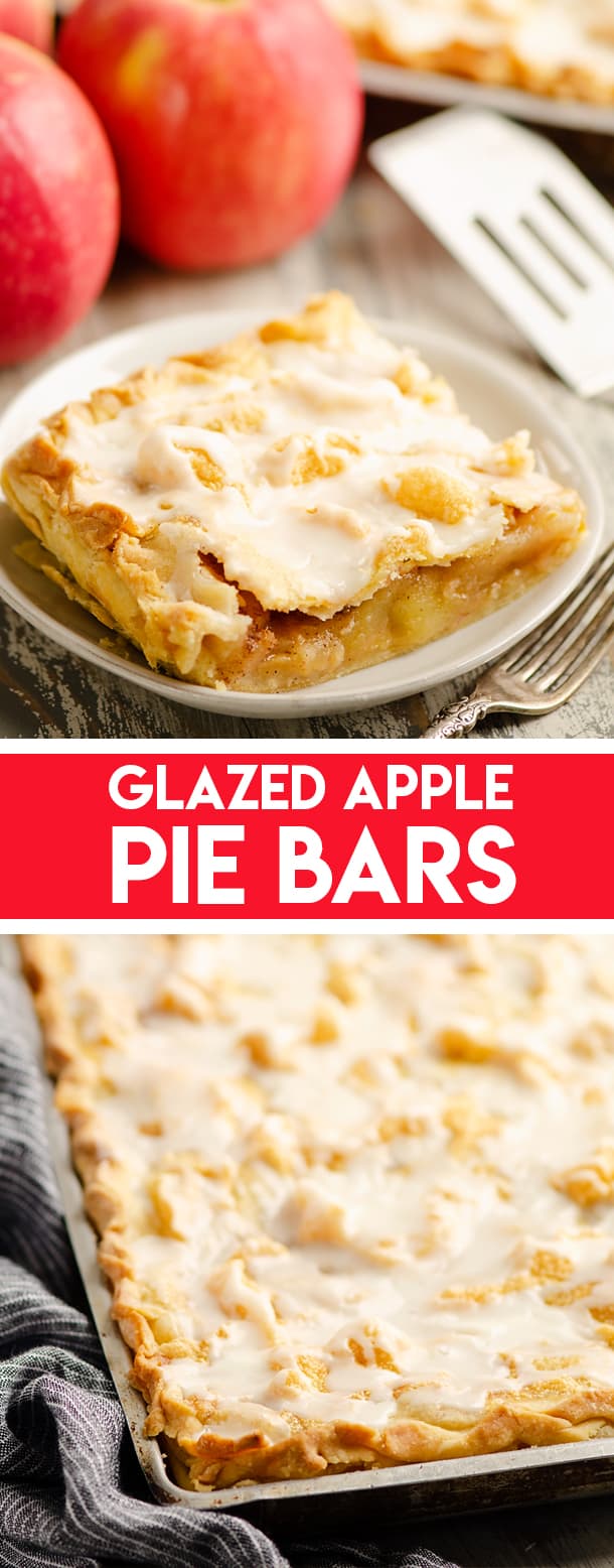 Glazed Apple Pie Bars