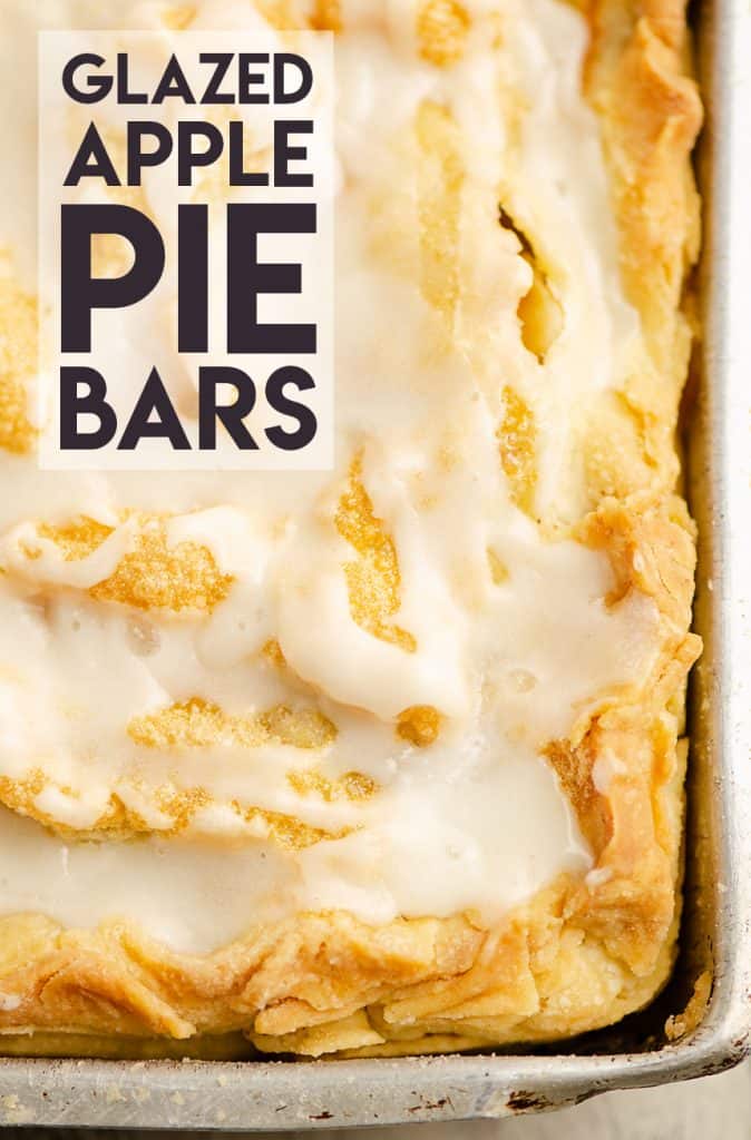 Glazed Apple Pie Bars
