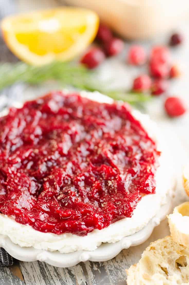 Cranberry Goat Cheese Appetizer