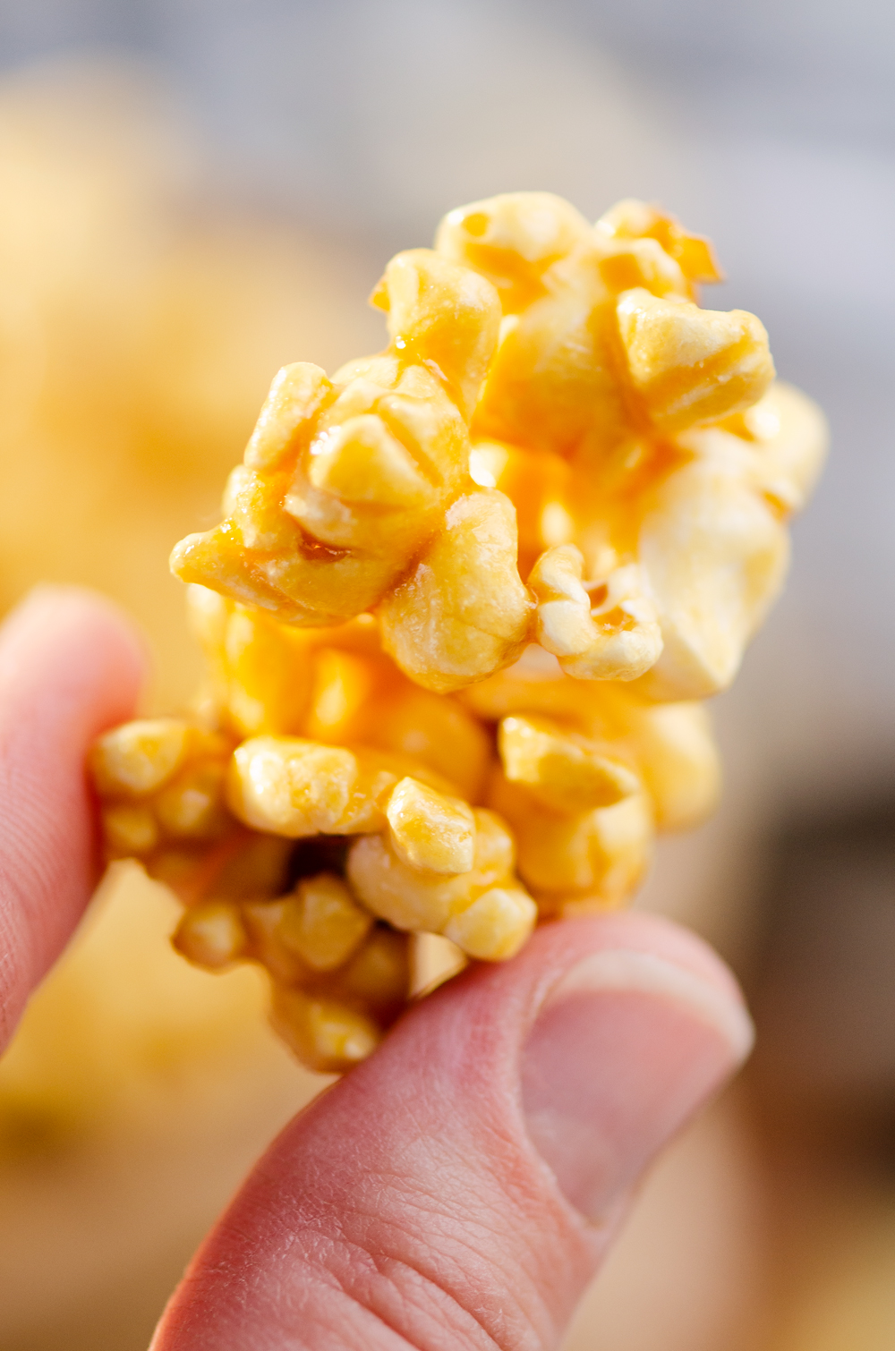 Microwave Caramel Popcorn