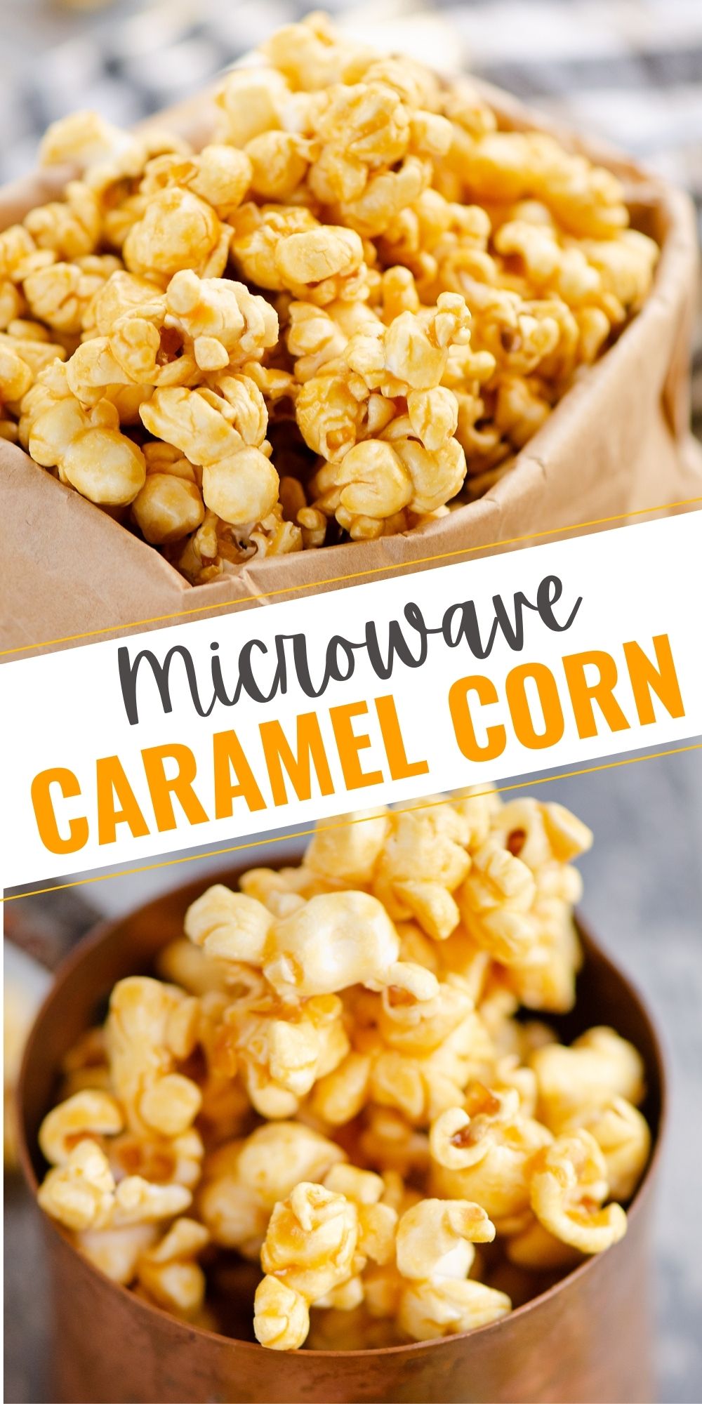 Microwave Caramel Popcorn