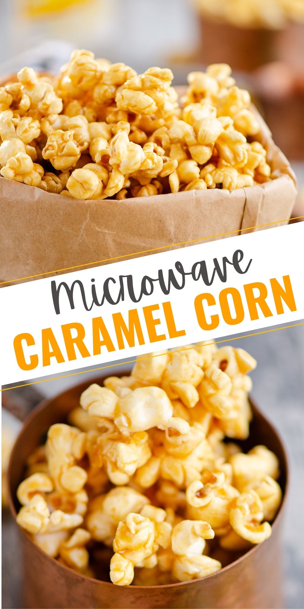 Microwave Caramel Popcorn