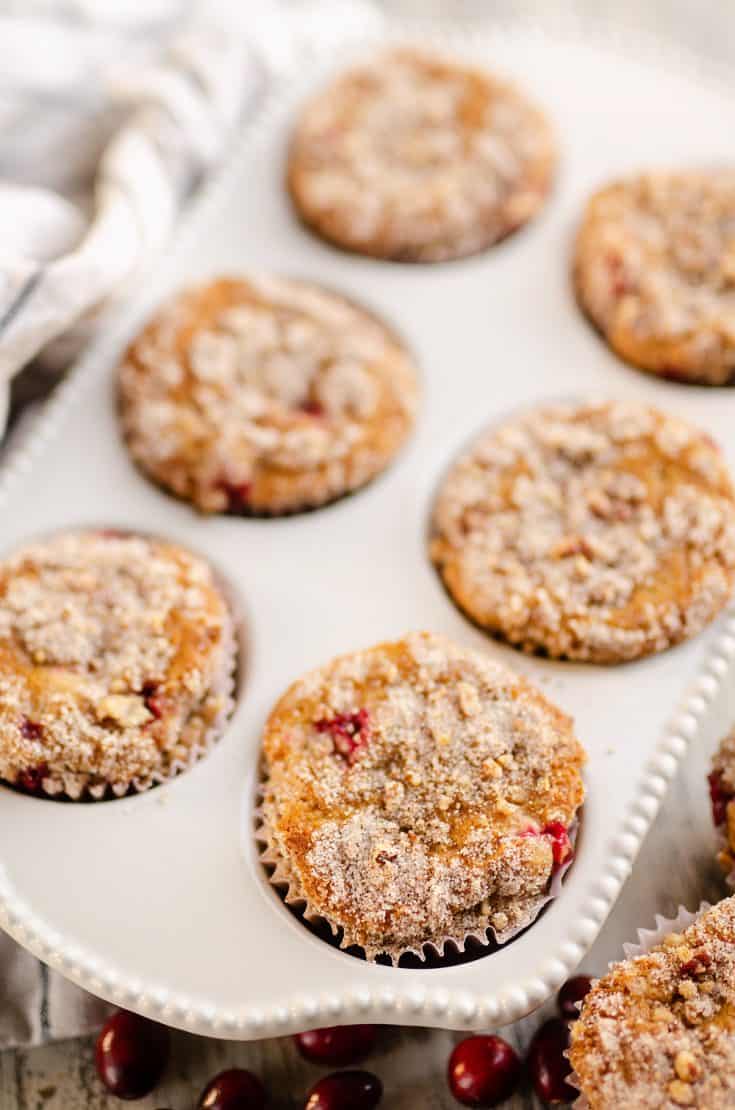 Cranberry Streusel Muffins