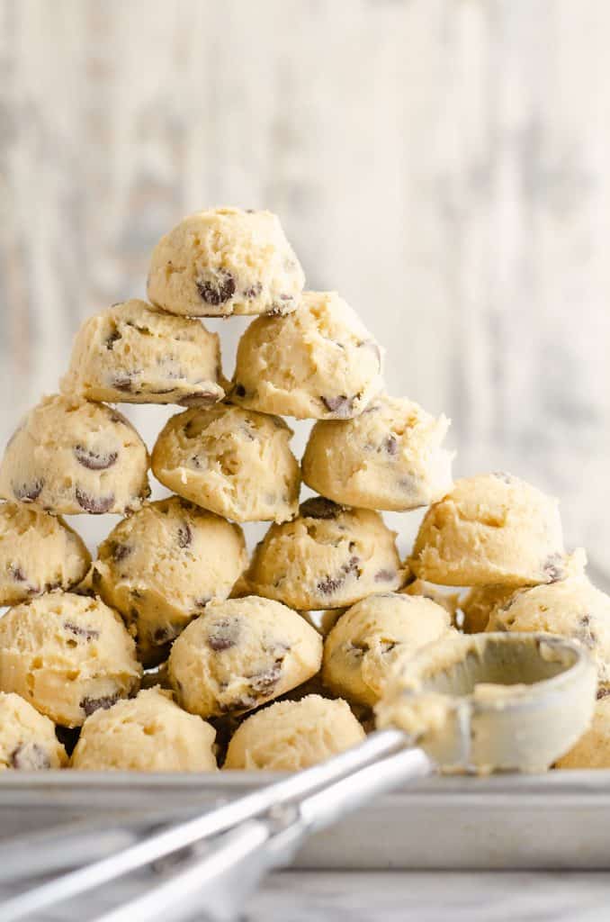 Cookie Dough Scoops  Easy Cookie Recipes