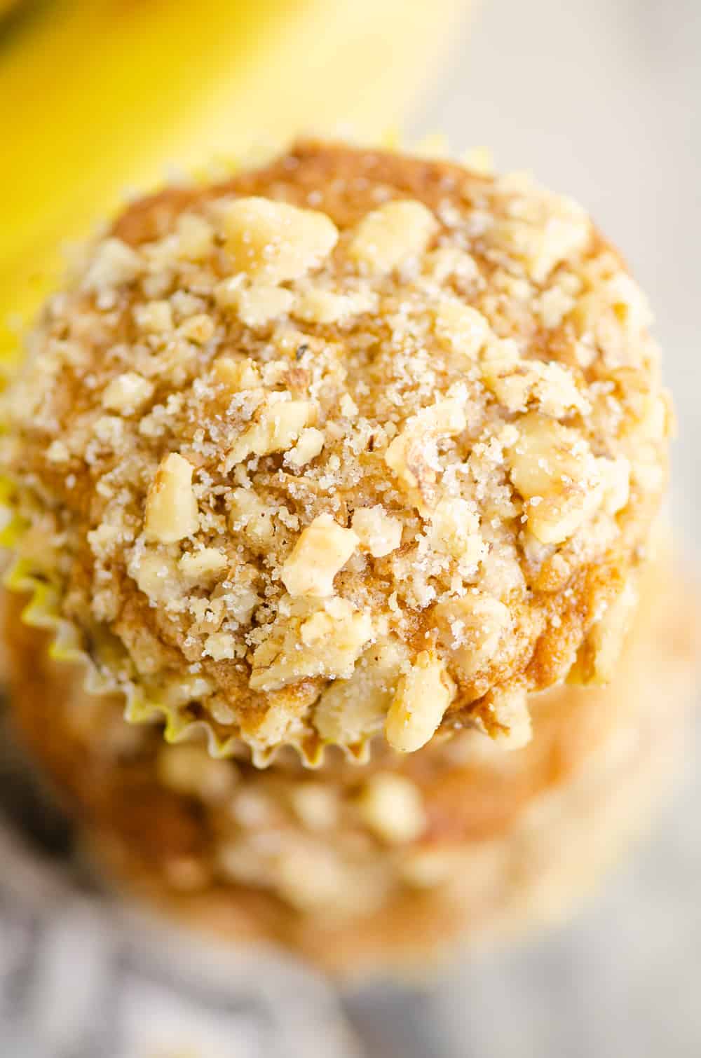 Banana Nut Streusel Muffins