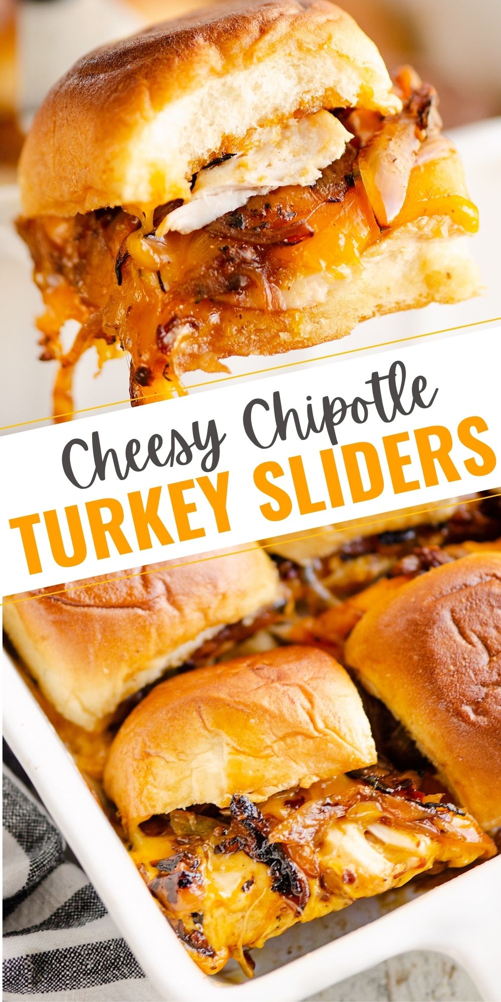 Cheesy Chipotle Turkey Sliders