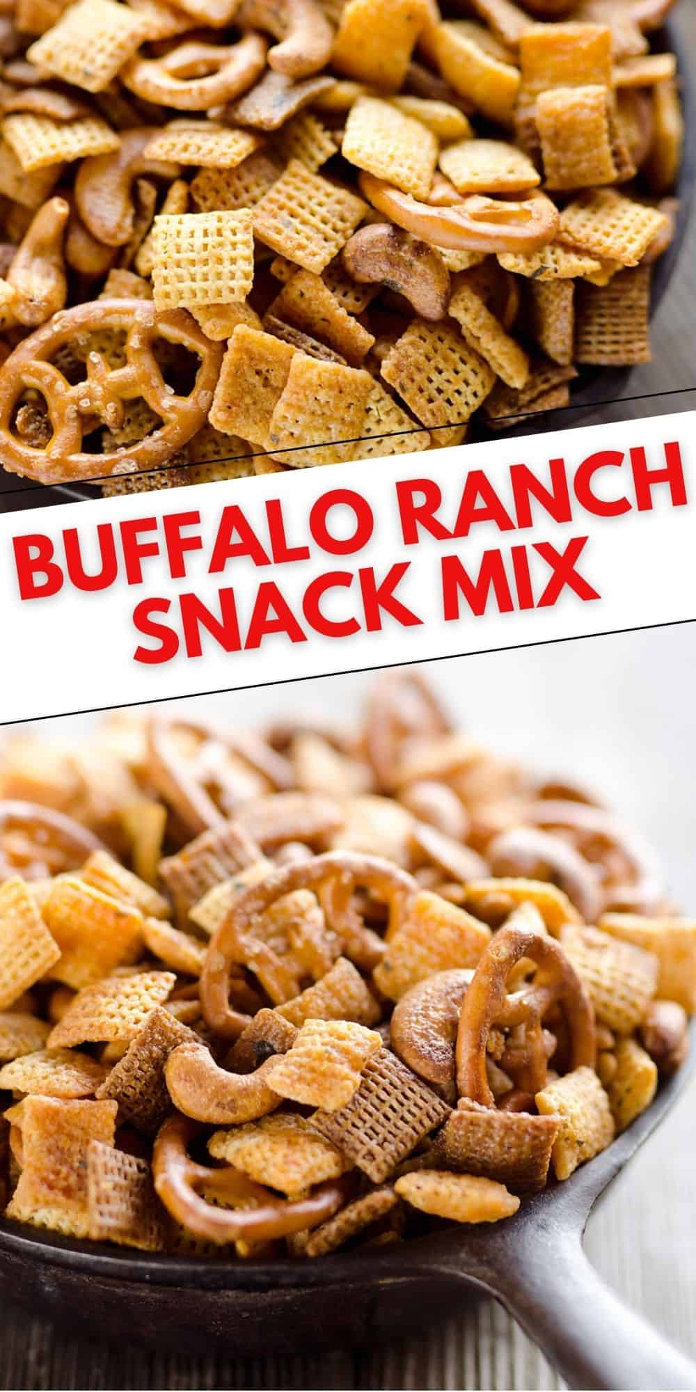 Buffalo Ranch Snack Mix | Party Chex Mix