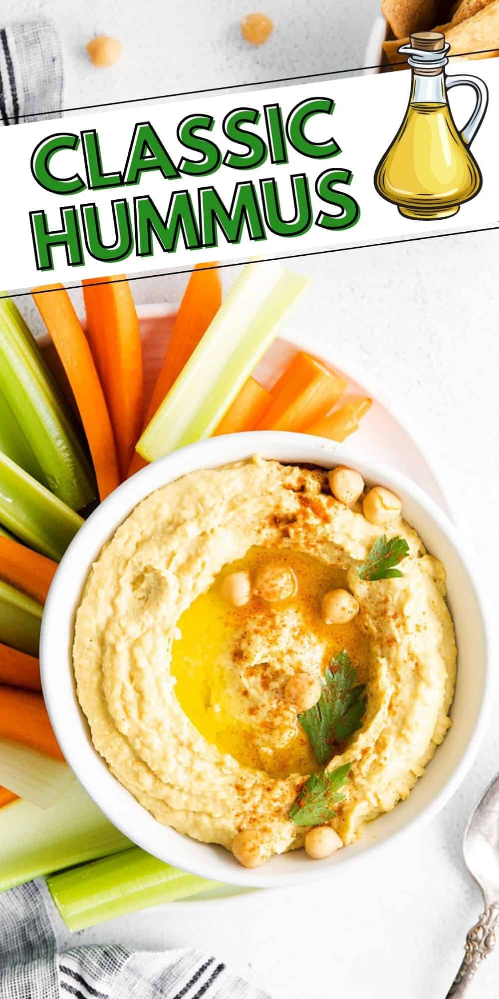 Classic Hummus Recipe Homemade Hummus Made Simple