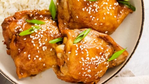 Instant Pot Honey Soy Chicken Thighs