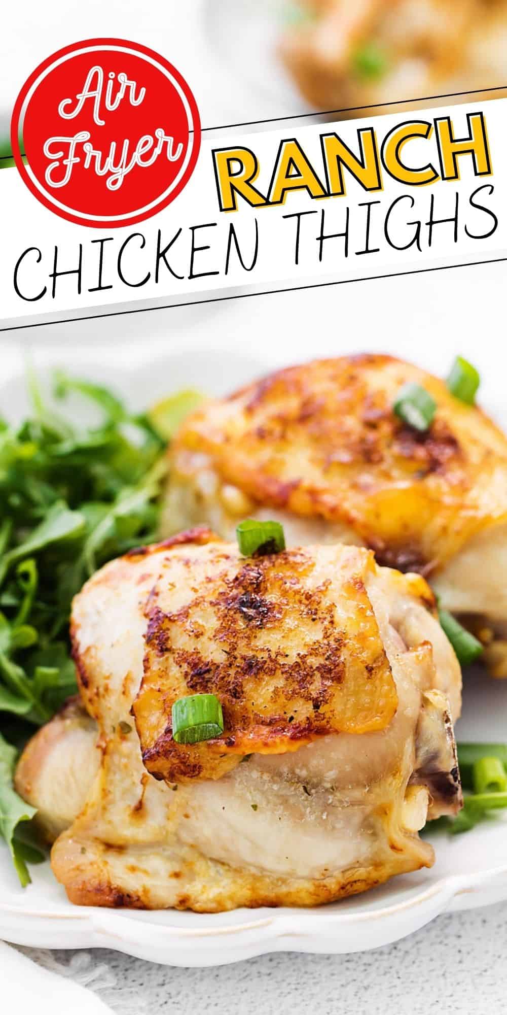 Air Fryer Ranch Chicken Thighs | Easy Air Fryer Chicken Recipes